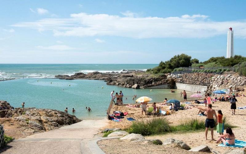 T2 50 m² au bord de mer La Chaume Eksteriør bilde
